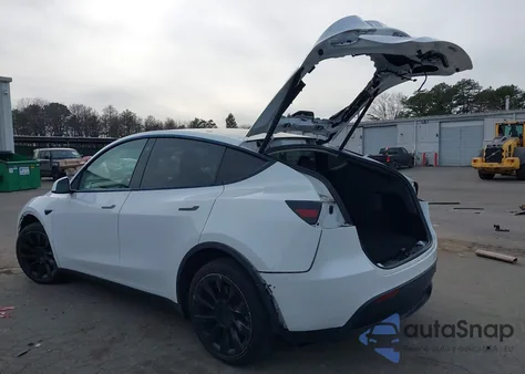 2021 Tesla Model Y Long Range Dual Motor All-Wheel Drive из США, поврежденный, VIN 5YJYGDEE1MF182261